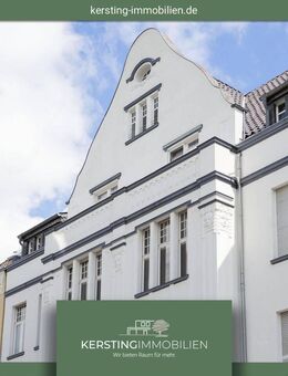 Krefeld-Bockum! Sanierter 4-Zimmer-Altbau-Traum mit 2 Balkonen und hochwertiger Einbauküche! - Krefeld