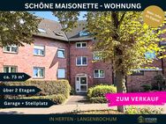 Moderne 3 Zimmer Maisonette-Wohnung inklusive Balkon, Garage & Stellplatz - Herten