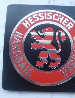 7 Leder Untersetzer Hessischer Handball Verband Bierdeckel Retro zus. 3,- - Flensburg