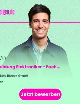 Ausbildung Elektroniker - Fachrichtung Energie- und Gebäudetechnik (m/w/d) - Trier