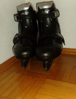 schwarze Kinderschlittschuhe Trex Größe 34 - Neuried (Bayern)