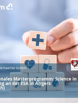 Internationales Masterprogramm: Science in Engineering an der ESA in Angers (Frankreich)