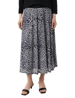 Comma Midirock mit All-Over Print