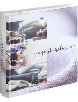 Hama Einsteck-Fotoalbum Memo-Album "Relax", für 200 Fotos im Format 10x15 cm, Just Relax