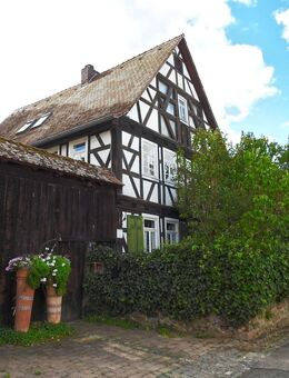 Einzigartiger historischer Dreiseitenhof von 1807 Denkmalschutz - Fischbachtal