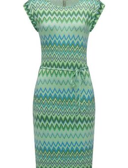 Ragwear Sommerkleid Taggien Print Leichtes, bequemes Midikleid mit Muster