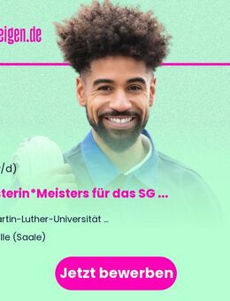 Meisterin*Meisters für das SG Heizungs-, Klima-, Lüftungs- und Sanitärtechnik (m-w-d) - Halle (Saale)