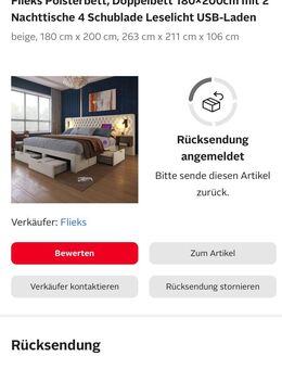 Doppelbett-NEU nicht mal ausgepakt - Uster