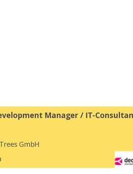 Business Development Manager / IT-Consultant (m/w/d) - München