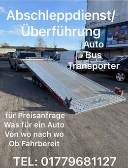 Abschleppdienst Überführung Autotransport Fahrzeugtransport - Essen