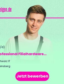 (Junior) IT Professional Filialhardware - Tresorschloss und E-Gate (m/w/d) - Weinsberg
