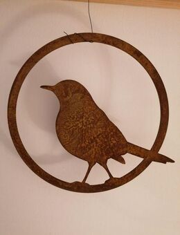 Vogel im Ring Amsel D. 22 cm - Kraftisried