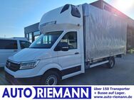 VW Crafter, 35 Pritsche Schiebe Plane Schlafkabine, Jahr 2019 - Cloppenburg