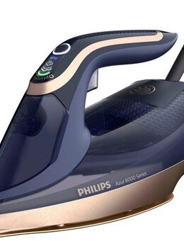 Philips Dampfbügeleisen DST8050/20, 3000 W, SteamGlide Elite Bügelsohle, mit 350 ml Wassertank und 260 g Dampfstoß