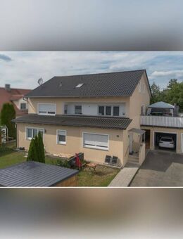 Renovierte 3-Zimmer-DG-Wohnung mit Einbauküche,Garten, Stellplatz - Ingolstadt