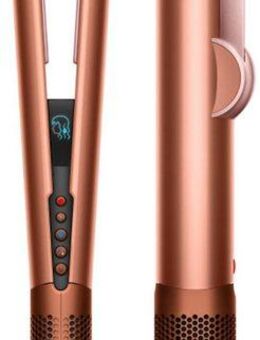 DYSON Luftstrom-Haarglätter Airstrait, Amber Silk, Limitierte Geschenkedition