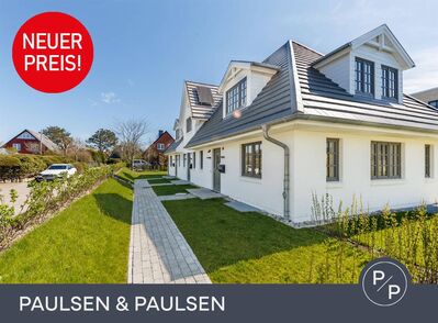 Exklusives Endhausteil mit schönem Garten und Garage in Alt-Westerland