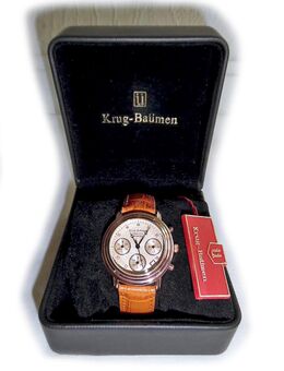 Neuwertige Armbanduhr von Krug-Baümen - Nürnberg