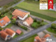 Geräumige Gerätehalle inklusive Atelier- und Ferienwohnung - Willanzheim