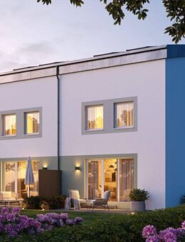 Wohnen mit Stil - kompaktes Reihenhaus mit zwei Terrassenebenen - Pfungstadt