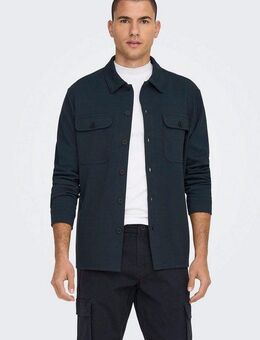 ONLY & SONS Langarmhemd ONSNEWKODYL OVERSHIRT SWEAT NOOS