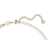 Swarovski Kette mit Anhänger TEDDY, mit Swarovski® Kristall, Swarovski® Zirkonia und Swarovski® Perle