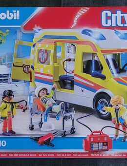 Rettungswagen mit Licht und Sound. Playmobil 71202. OVP. NEU. - Völklingen Zentrum