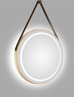 Talos Spiegel TALOS CORVIA, austauschbare LED Beleuchtung, Shine in matt, Ø50 cm