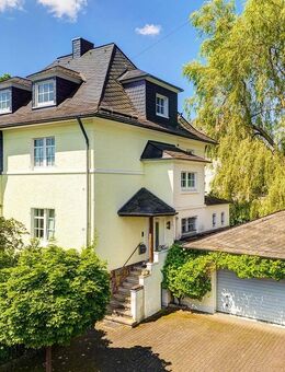 Hübsche, kleine "Stadtvilla" mit tollem Garten! Stilvoll Wohnen in herrlicher Wohnlage am Molzberg! - Betzdorf