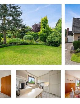 Charmantes Einfamilienhaus mit Gartenidylle in ruhiger Sackgassenendlage - Neumünster