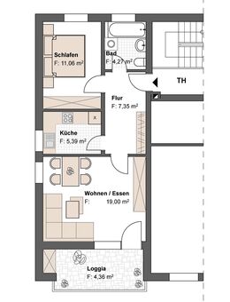 Kapitalanleger aufgepasst! Solide 2-Zimmer-Wohnung in Neuendettelsau - Neuendettelsau