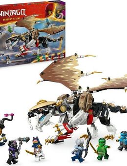 LEGO® Egalt der Meisterdrache (71809), LEGO Ninjago Konstruktionsspielsteine, (532 St), Made in Europe