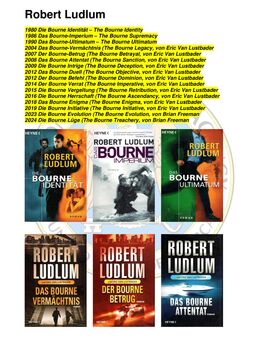 Sammlung 16 Bände (Konvolut) Jason Bourne (u.a. Die Bourne Lüge) - Krefeld