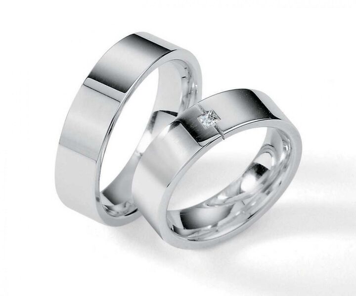 Klassische Trauringe Silber 55/01130-060 - Aholming