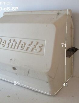 Dethleffs Gaskastendeckel Wohnwagen 84x71x41 (ohne Schlüssel) SON - Schotten Zentrum