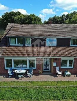 Gemütliches Reihenendhaus mit großer Teichanlage in ländlicher Lage - Aurich