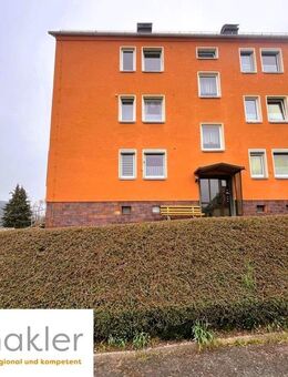 Preissenkung - 3-Zimmer-Wohnung mit Garten und Garage in Rosenthal am Rennsteig zur Eigennutzung - Blankenstein