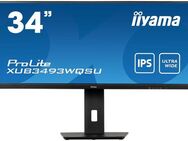 Iiyama XUB3493WQSU-B5 LED-Monitor (86,7 cm/34 ", 3440 x 1440 px, UWQHD, 4 ms Reaktionszeit, 75 Hz, IPS)