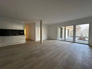 Erstbezug! 3-Zi Neubau Erdgeschosswohnung mit Terrasse ~ Stadtnah ~ TG-Stellplatz ~ Aufzug uvm. - Fürth