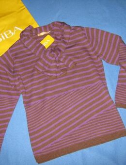 NEU mit ETIKETT * Ausgefallen * Streifen * Strick * Pullover "BIBA by ESCADA" Gr. 42- 44, 46/ M- L, 2 * erika- braun * - Riedlingen