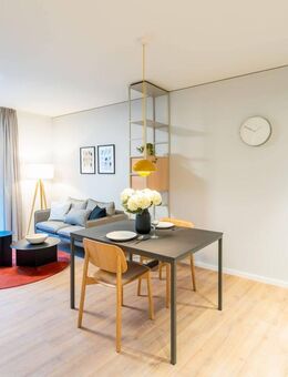Topmodernes und vollmöbliertes Studioapartment im Neubau-Erstbezug - Stuttgart