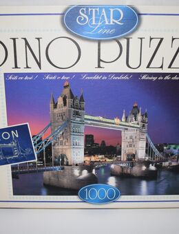 Dino Ravensburger „TOWER BRIDGE“ Puzzle 1000 T. „NEON“ !NEU! - Ochsenfurt