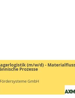 Fachkraft Lagerlogistik (m/w/d) - Materialfluss und kaufmännische Prozesse - Zwenkau