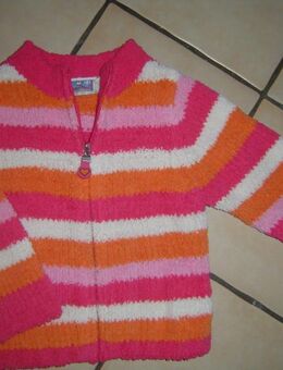 flauschige Kinder-Strickjacke Gr. 110 - Hamburg