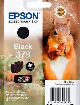 Epson Squirrel 378 Claria Photo HD Tintenpatrone