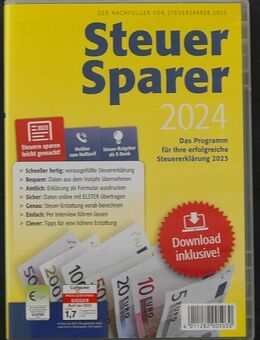 SteuerSparer 2024 - Das Programm für die erfolgreiche Steuererklärung 2023! - Lehrte