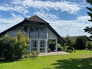Idyllisches Grundstück mit gepflegtem Einfamilienhaus in schöner Hanglage mit Fernsicht - Elchingen