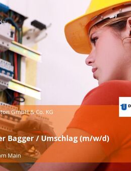 Mitarbeiter Bagger / Umschlag (m/w/d) - Frankfurt (Main)
