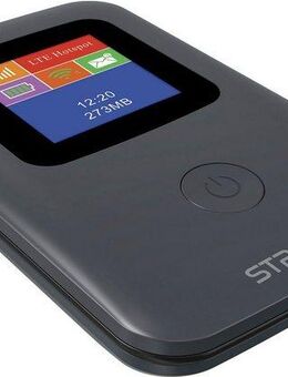 Strong mobiler Hotspot, LTE bis 150 Mbit/s, WLAN bis 300 Mbit/s, Display 4G/LTE-Router