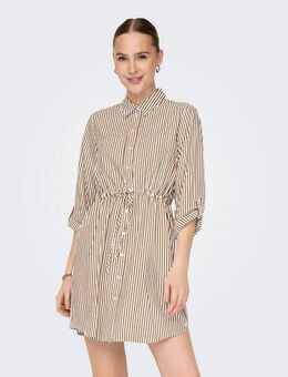 ONLY Hemdblusenkleid ONLSARAH LS SHIRT DRESS WVN Sommerkleid